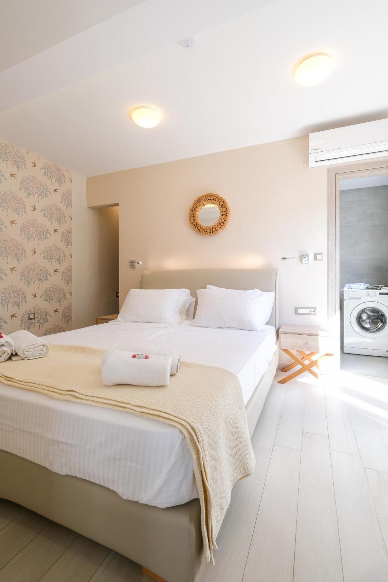 Glaros Casa Verde - Cozy Flat With Garden Near Beach 加藤-达拉特索 外观 照片