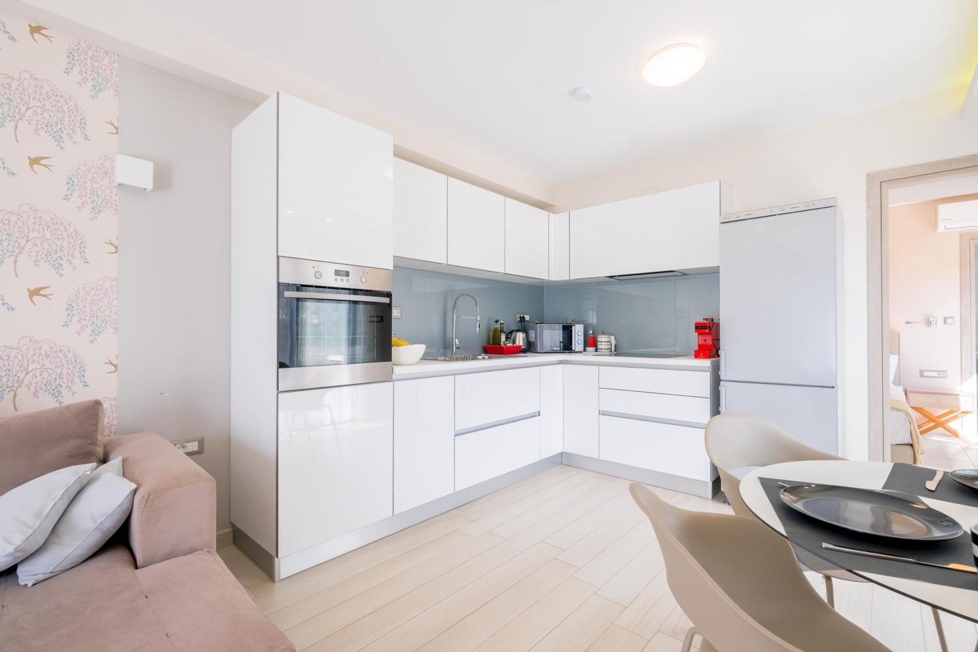 Glaros Casa Verde - Cozy Flat With Garden Near Beach 加藤-达拉特索 外观 照片