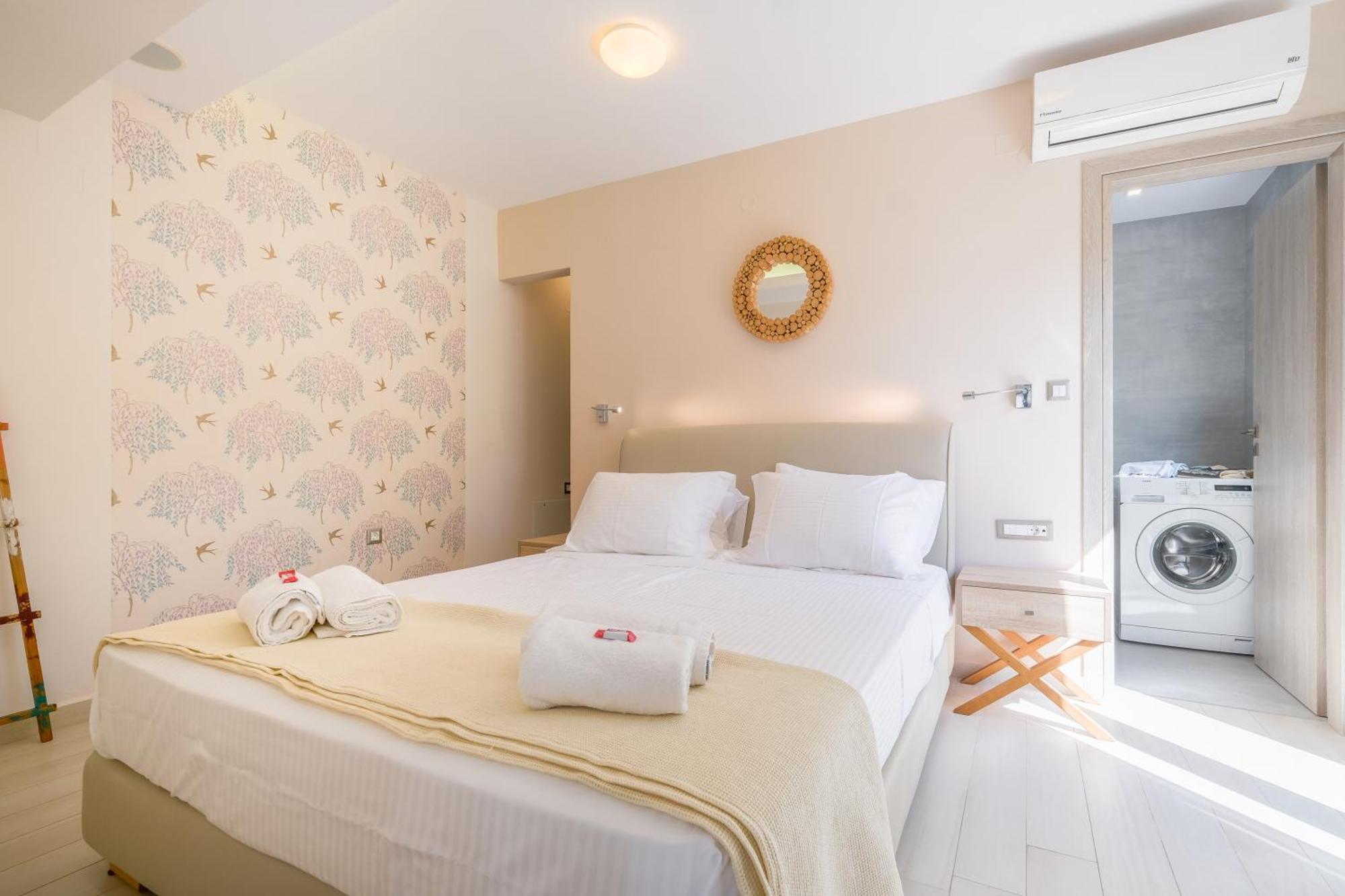 Glaros Casa Verde - Cozy Flat With Garden Near Beach 加藤-达拉特索 外观 照片